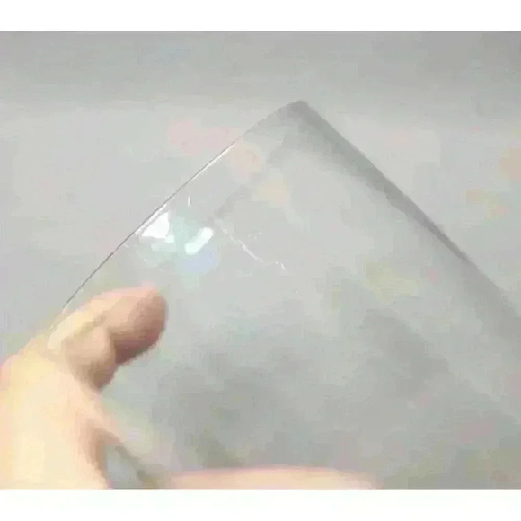 Crystal Highball Tumblers Modern Rough Cut (Set of 5 Drinking Glasses) Barware - Picture 5 of 5